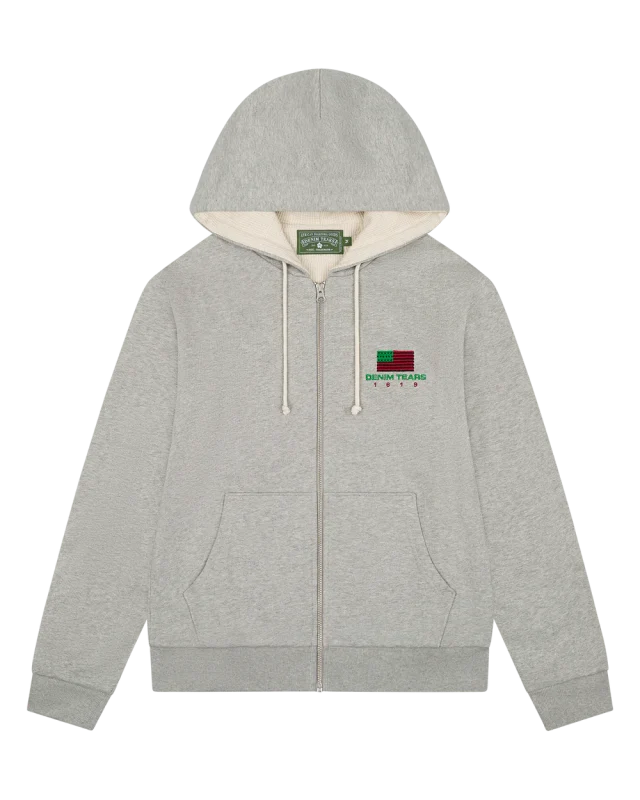 The lined zip hoodie